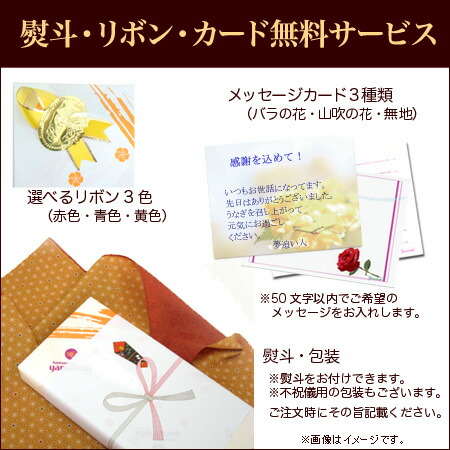熨斗・カード・リボン送料無料