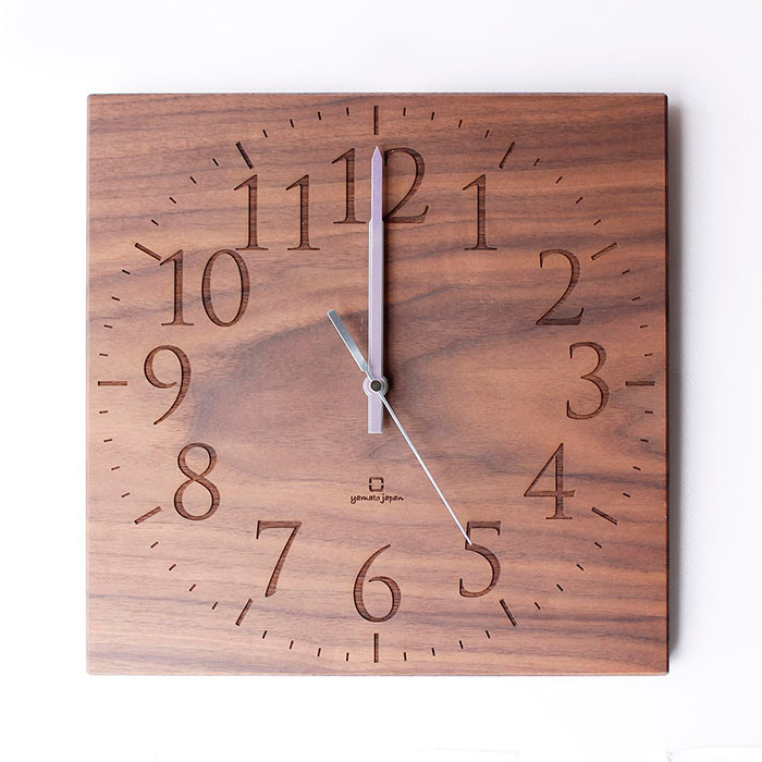 楽天市場】壁掛け時計 MUKU-スタンダード数字- メイプル