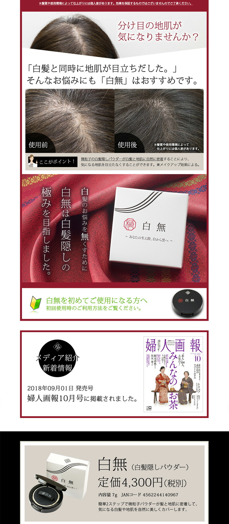 白髪隠しパウダー 白無 しろなし 白無フィット 点セット 白髪染め 女性用 Napierprison Com