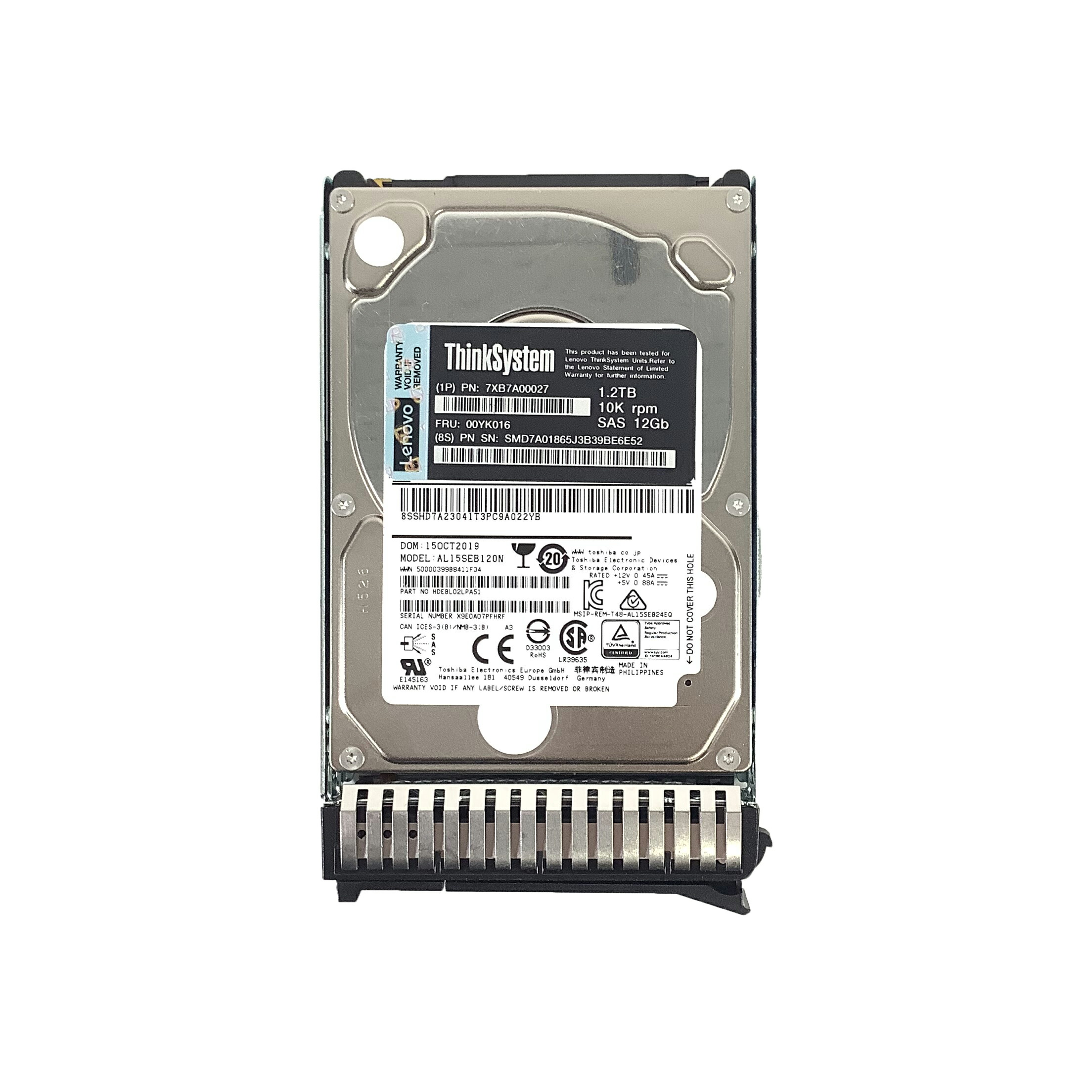 IBM 00AJ071 - 900GB 2.5インチ SAS 10K 6Gb/s HS HDD (再生品) 00AJ071 IBM 900-GB 10K 6G 2.5 SAS G3HS HDD at ₹ 12500/piece