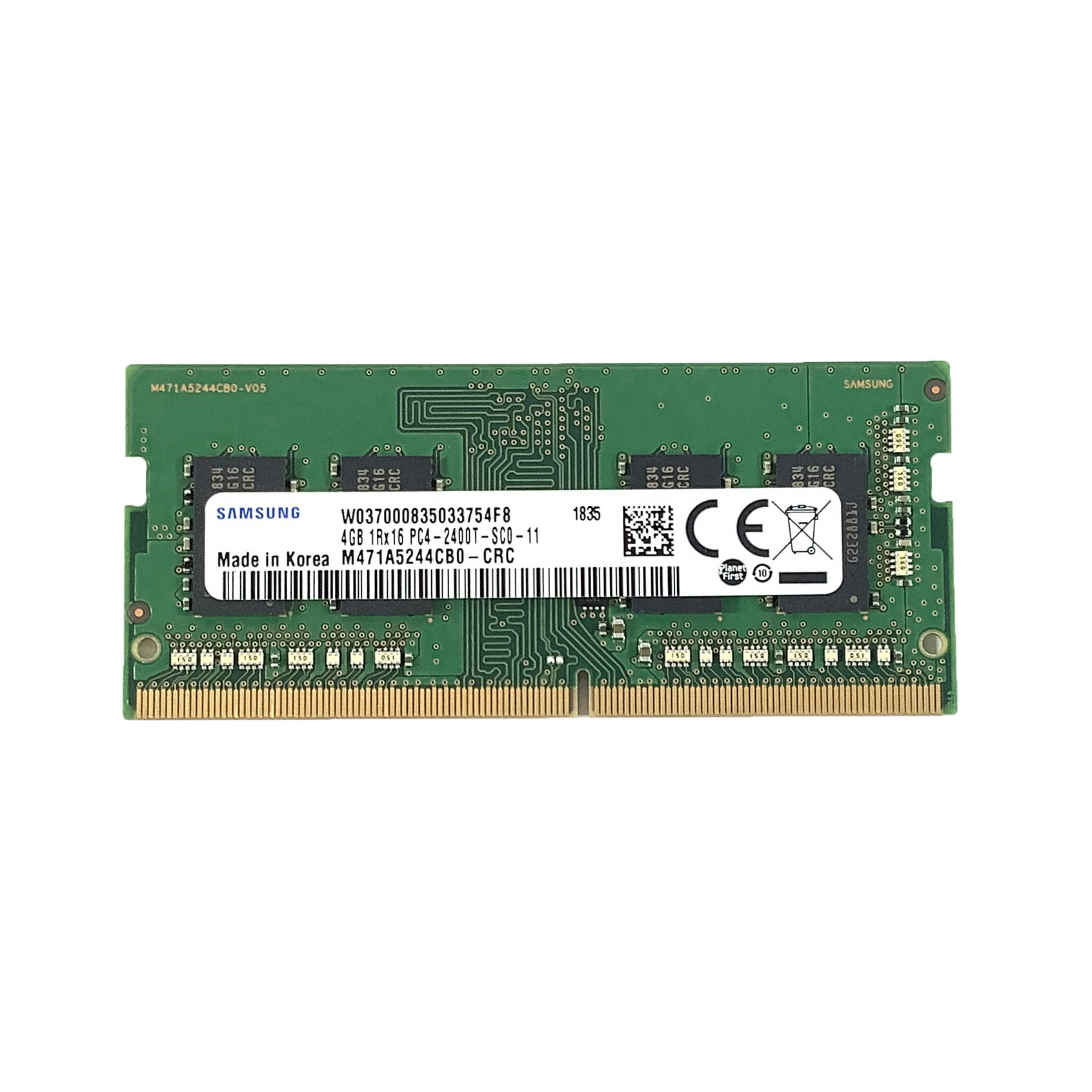 楽天市場】SAMSUNG 4G 1RX16 PC4-2400T（DDR4-19200）第四世代