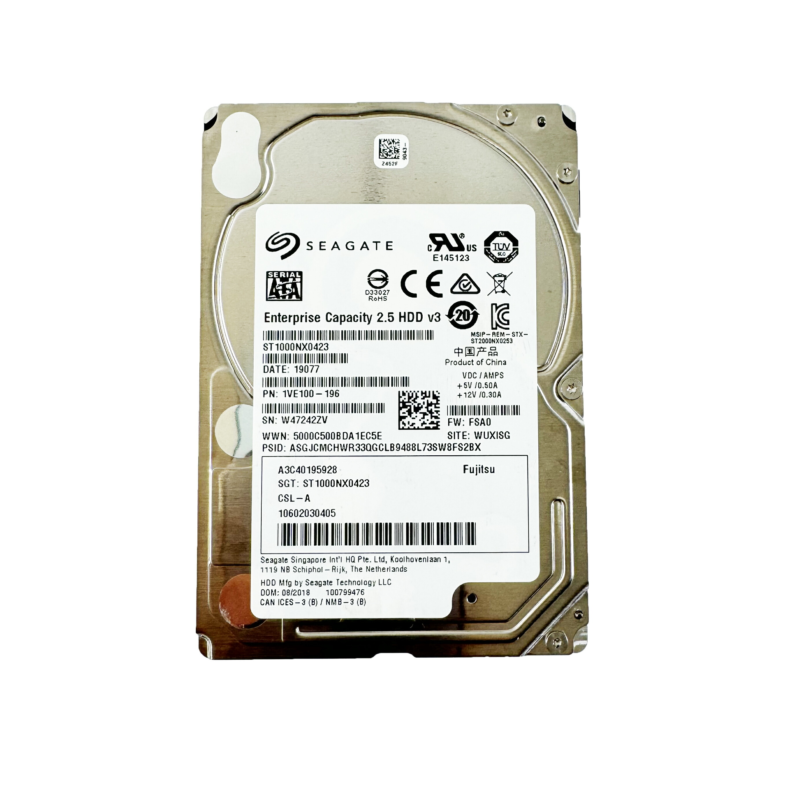 楽天市場】R137-SEAGATE 500GB 3.5インチ SATA HDD 3点セット