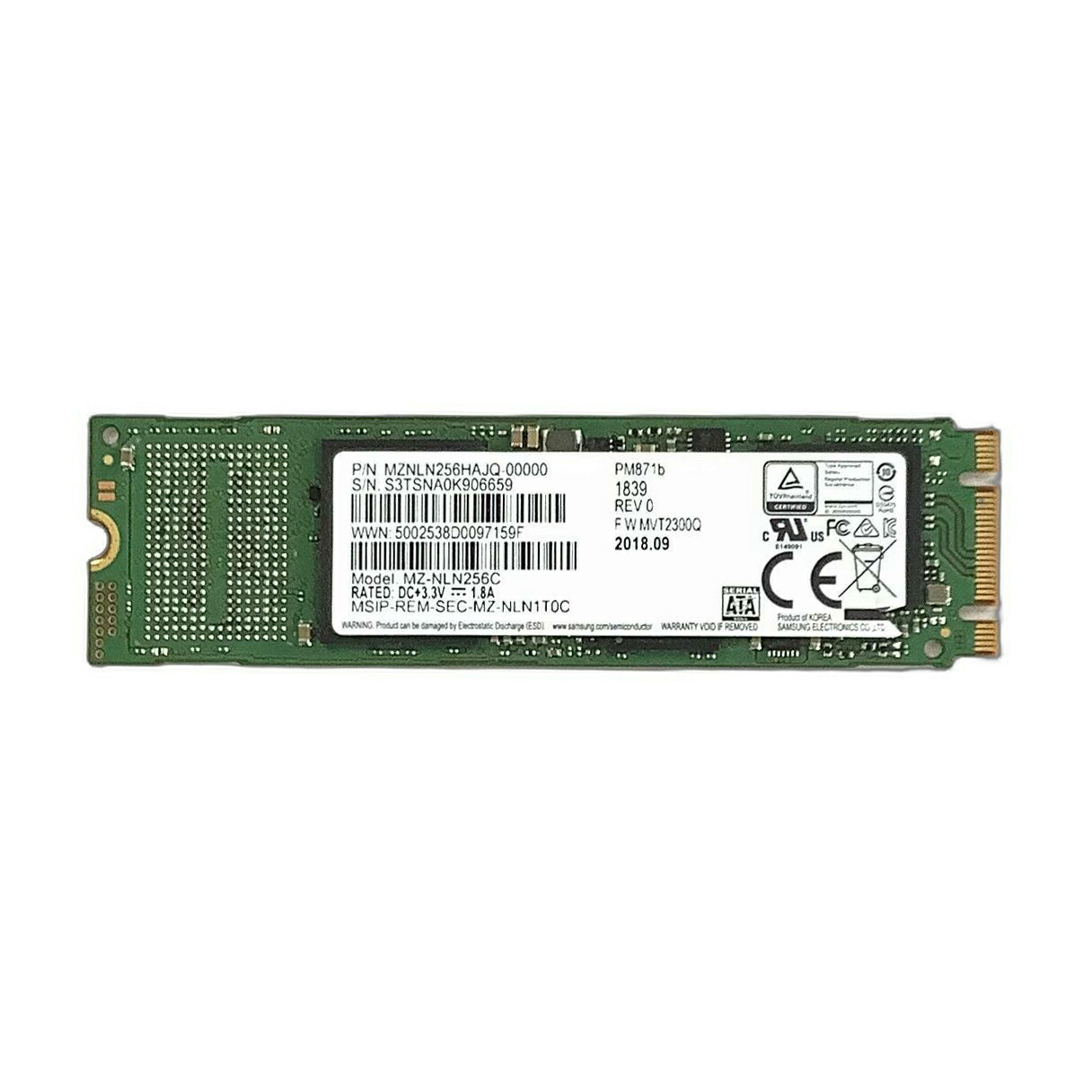 楽天市場】【中古】SSD 256GB M.2 SATA メーカー おまかせ