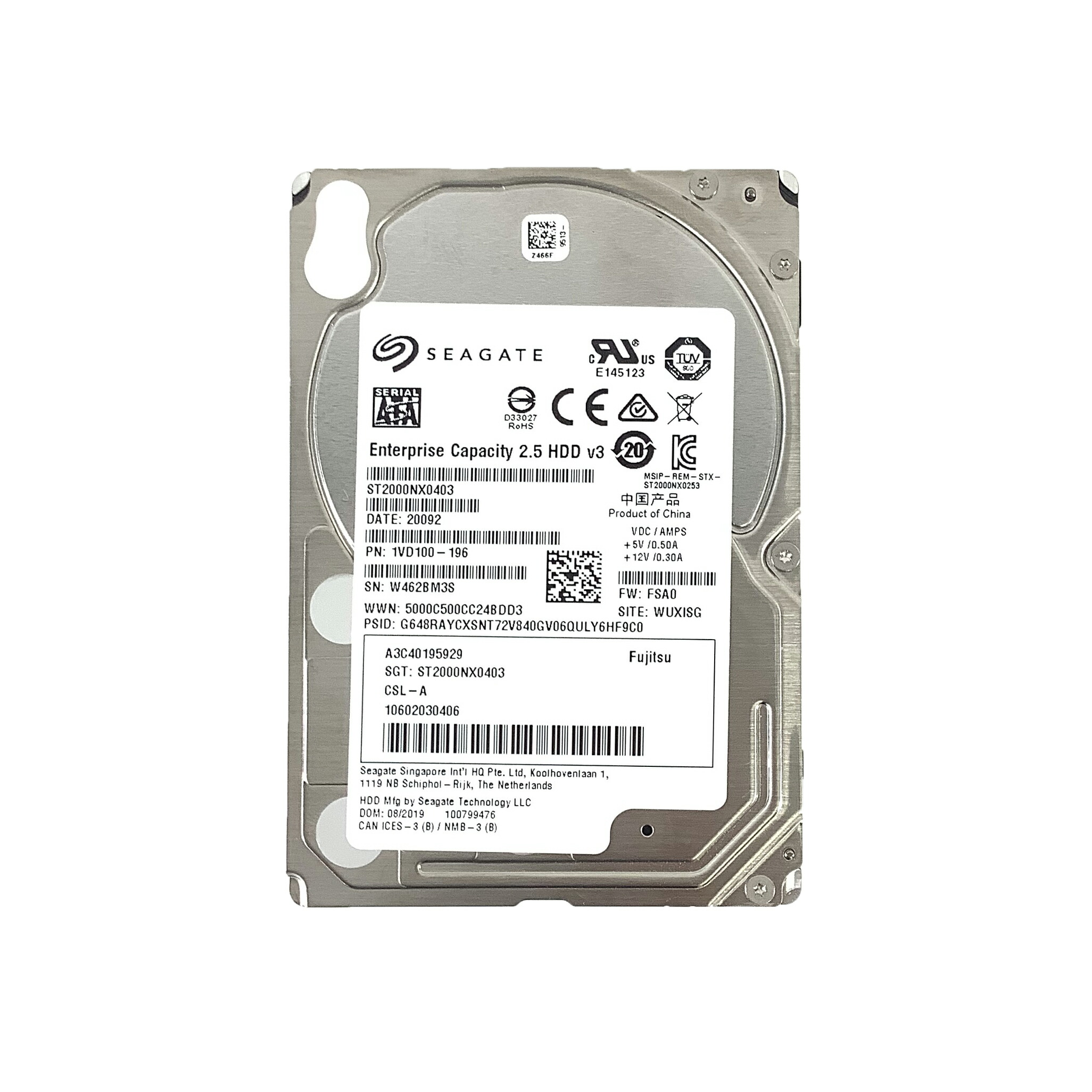 HDD 3.5インチ MARSHAL MAL38000SA-T54 8TB 中古 HDD 3.5インチ MARSHAL MAL38000SA-T54 8TB 中古 内蔵型