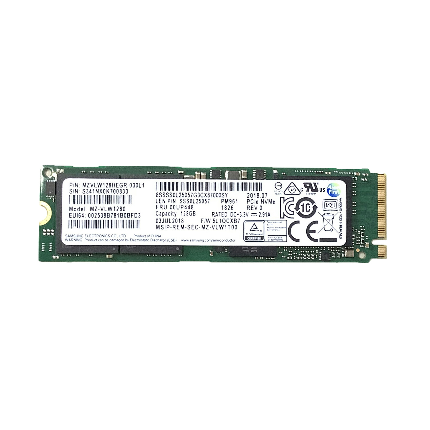 楽天市場】R151-SAMSUNG NVMe 512GB SSD 1点 サムセン PM981/PM961