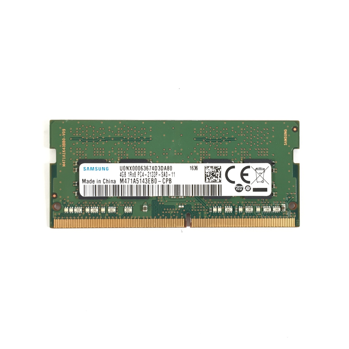 楽天市場】サムセン SAMSUNG 4GB 1Rx8 PC4-2133Pメモリ 1点 第四世代