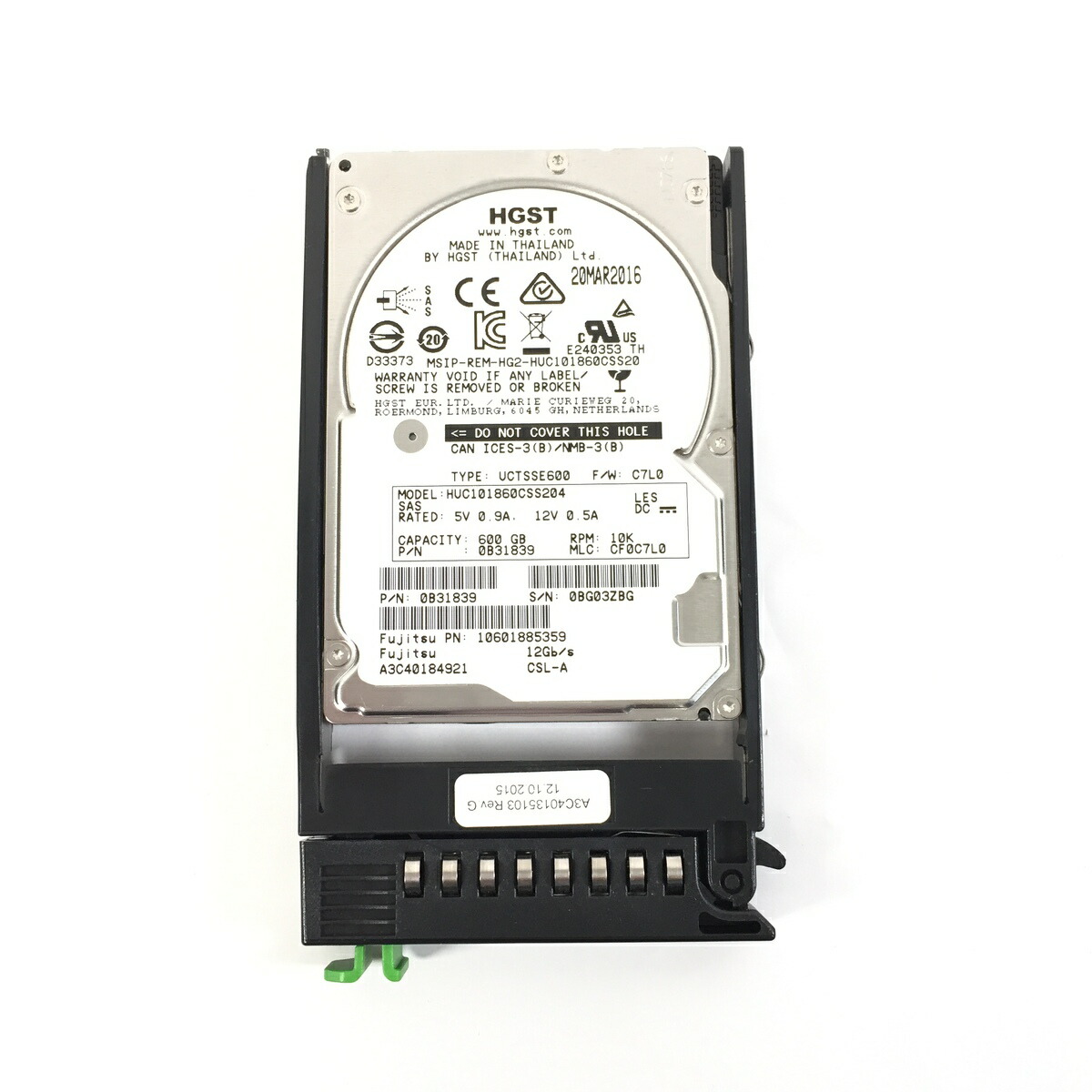 楽天市場】300GB 2.5 インチ SAS HDD 1点 TOSHIBA 東芝☆Seagate シーゲイト☆HGST 日立 RPM 15K  6Gpbs サーバー用HDD 増設HDD 【中古動作品】 : エーワンケント楽天市場店