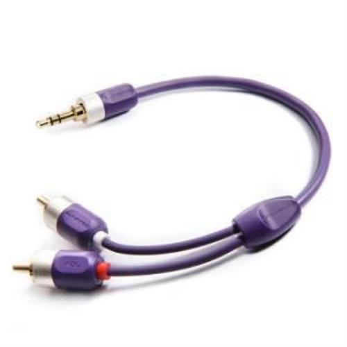 iD-35R／0.6 3.5mmステレオミニジャック to RCA オーディオグレード i-デバイスケーブル 0.6m