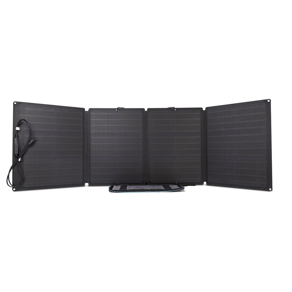 EcoFlow エコ流出 EFSOLAR110N 110Wソーラーチャージャー 据え付ける工事不必要
