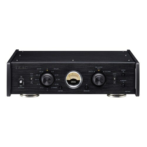 ティアック PE-505-B フルバランスフォノプリアンプ 黒いこと
