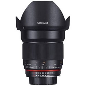 SAMYANG 交換レンズ　16mm F2.0 ED AS UMC CS【キヤノンEFマウント(APS-C用)】