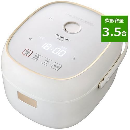 パナソニック SR-KT060-W IH炊飯器 3.5合炊き 白いこと