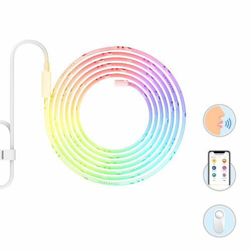 【楽天市場】YEELIHGT Yeelight スマートLEDテープライト(2m) YLDD04YL：イーウェルネス楽天市場店