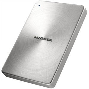 IOデータ HDPX-UTA2.0S USB3.0/2.0対応 ポータブルハードディスク 「カクうす」 2.0TB シルバー