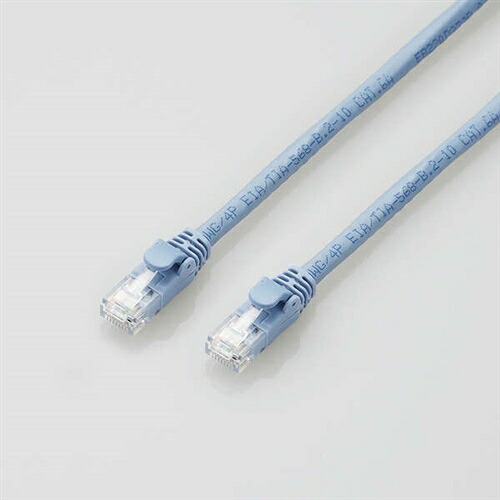 エレコム LD-GPAT／BU60／RS Cat6A ローカルエリアネットワーク有線テレビ 60m 青み