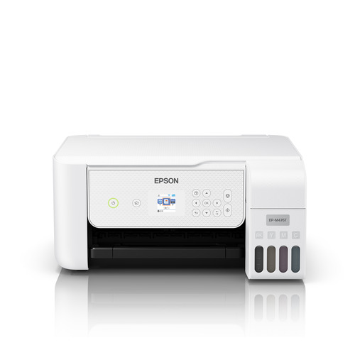 EPSON EP-M476T A4色つやインクジェット練りあわせる機・エコ貯蔵タンク積み上げるひな形 白いこと