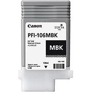 キヤノン PFI-106MBK 【純然たる】インキ貯蔵タンク(引っ敷き黒いこと)