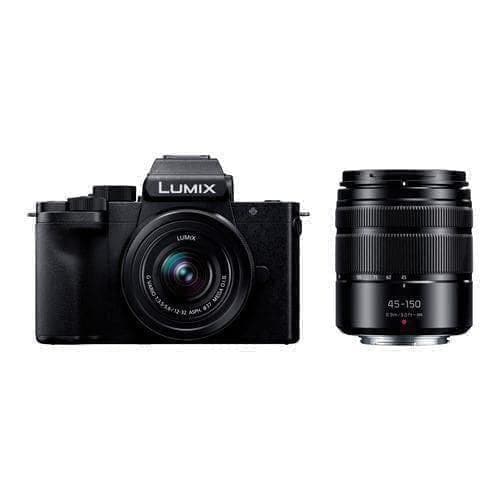 パナソニック DC-G100DW-K デジタル一眼カメラ ダブルズームレンズキット LUMIX G100D ブラック