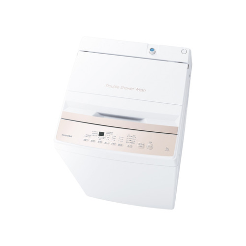 東芝 全自動洗濯機 洗濯：6.0kg 簡易乾燥 幅55.5cm Wシャワー洗浄 スピードコース 部屋干しモード AW-6GA4(W) ホワイト系｜イーウェルネス店