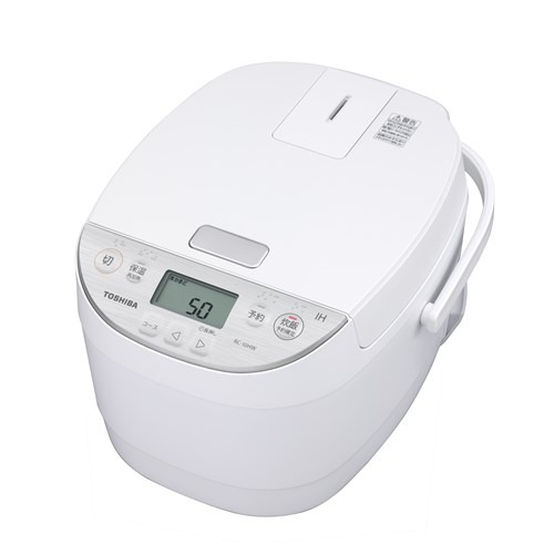 東芝 RC-10HW(W) IH炊飯器 5.5合炊き 白いこと