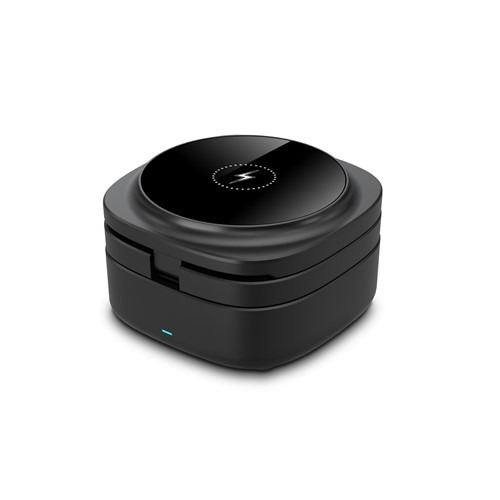 Lazos L-MGWLS-31BK マグネット式 ワイヤレス充電器 折り畳み式 3in1 iPhone 8以降 iWatch3以降 AirPods ブラック