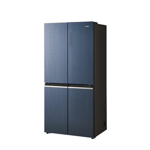 Haier JR-GX47B-H 冷蔵庫 4ドア 470L 観音開き CORU ブルーイッシュグレー