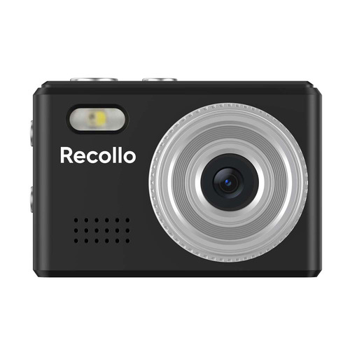 アイアールティ IRTRCL01BK ミニデジタルカメラ Recollo 100万画素 CMOSセンサー搭載 ブラック