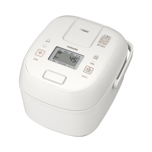 東芝 RC-6PXX(W) 圧力IH炊飯器 炎匠炊き 3.5合炊き ミルキーホワイト|イーウェルネス店