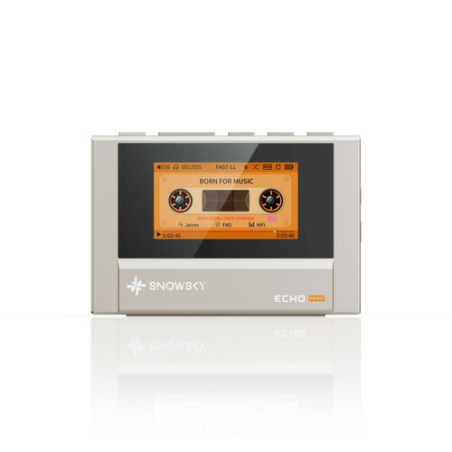 FIIO FIO-SSEMINI-G デジタルオーディオプレーヤー ハイレゾ相応う 記憶装置8GB チタニウムゴールド