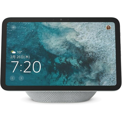 Amazon B0DYC5NRM7 Amazon Echo Show 8 8.7インチHDタッチスクリーン搭載 Wi-Fi対応 グレーシャーホワイト|イーウェルネス店