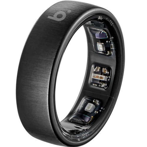 b.ring BP095TNBK1 Pro モデル スマートリング チタン AI 健康管理 睡眠管理 サイズ 9 b.ring G2 PRO Bluetooth対応 ブラック