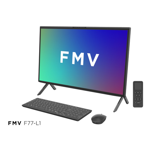 富士通 デスクトップPC FMV Desktop F FMVF77L1BA[27型 | WQHD | Ryzen AI 7 | 32GB | 1TB | Windows 11 Home | Office OP付 | ブラック]｜イーウェルネス店 162,140円