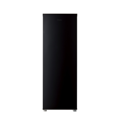 Haier JF-UFS11B-K ファン式冷凍庫 107L 前開き 1ドア 幅45cm 冷凍冷蔵切替機能 ブラック｜イーウェルネス店