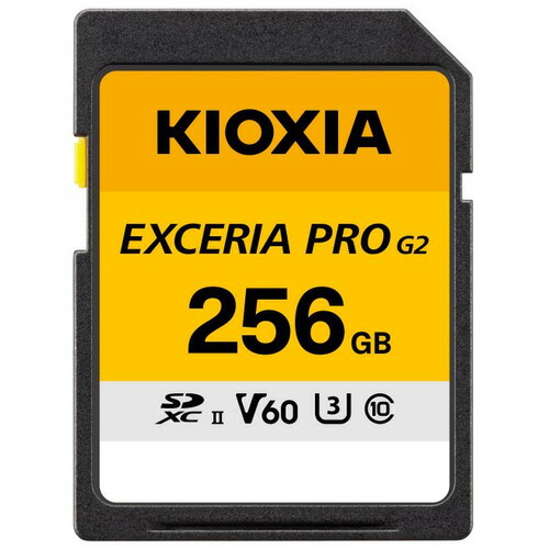 KIOXIA KSDHU-B256G SDXC歌留多 256GB Class10 UHS-II UHS素早さ社会階級U3 録画媒体素早さ社会階級V60 TV・オーディオ・カメラ-メモリーカード-SDメモリーカード