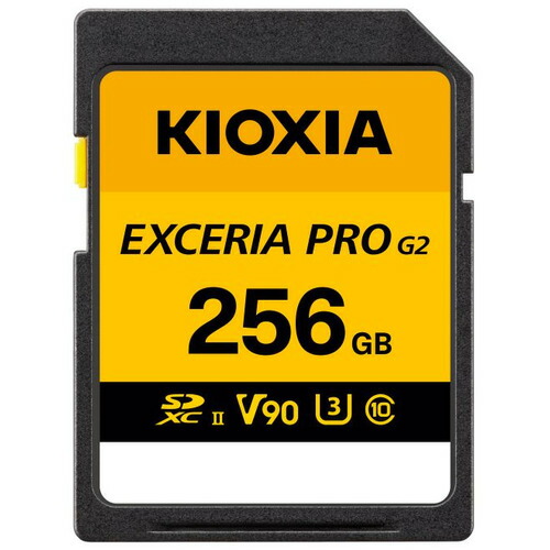 KIOXIA KSDXU-B256G SDXC歌留多 256GB Class10 UHS-II UHS機敏さ位置付けU3 録画媒体機敏さ位置付けV90