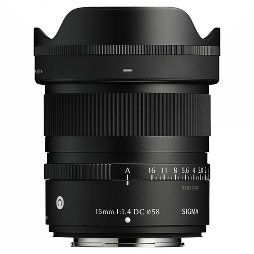 シグマ AF 15MM 1.4 DC (C) XF 交換用レンズ F1.4の大口径 フジXマウント用
