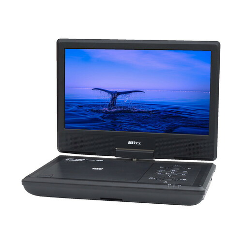 ダイニチ電子 WPD1064X ポータブルDVDプレーヤー Wizz 10.1型WSVGA液晶搭載 バッテリー充電スイッチ 音楽CDも聴ける ホワイト｜イーウェルネス店 13,306円