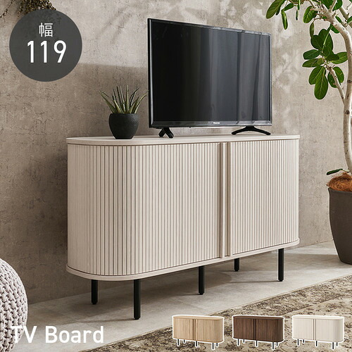 萩原 RTV-1412WS TVボード ホワイト|イーウェルネス店