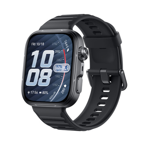 HUAWEI NKI-B29-BK WATCH FIT 5 Pro 1.92インチ LTPO OLEDディスプレイ 9軸センサー搭載 IP6X防水 ブラック｜イーウェルネス店