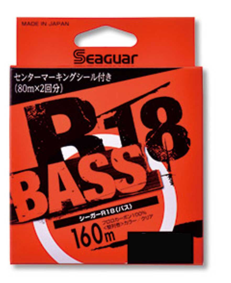 【楽天市場】クレハ Kureha Seager シーガー R18 Bass バス 160 160m 175号20号25号30号 クリア フロロカーボンライン 釣り糸 ：ウエスト 7103