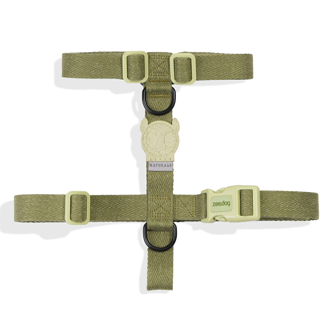 【楽天市場】zee.dog ジードッグ HHARNESS/Hハーネス MOSS(モス) サイズM (中型犬用) 999133【ポイント10倍