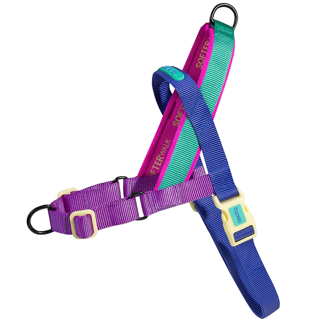 【楽天市場】zee.dog ジードッグ SOFTERWALK HARNESS/ソフターウォークハーネス SHOCKWAVE(ショックウェーブ