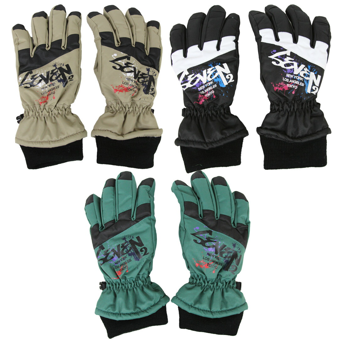 双子　スノーウェア　スノーブーツ　手袋 楽天市場】SEVEN2 セブンツー 子供用 手袋 キッズ スノーグローブ