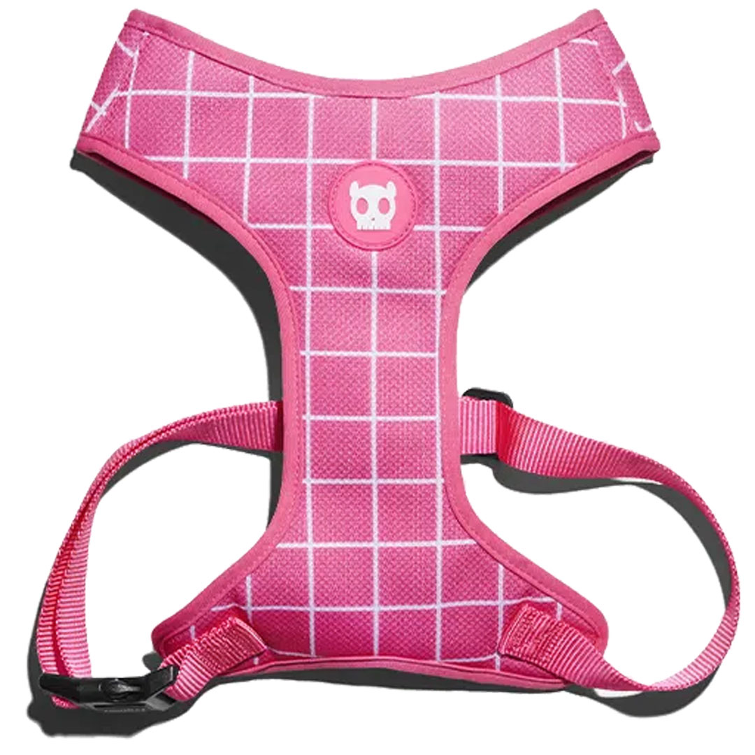 ハーネス　犬　散歩　 ジードッグzee.dog MESH HARNESS/メッシュハーネス PINKWAVE(ピンクウェイブ) サイズM (中型犬用) 395226 1点のみメール便配送可能 【ポイント5倍】【5月末まで】