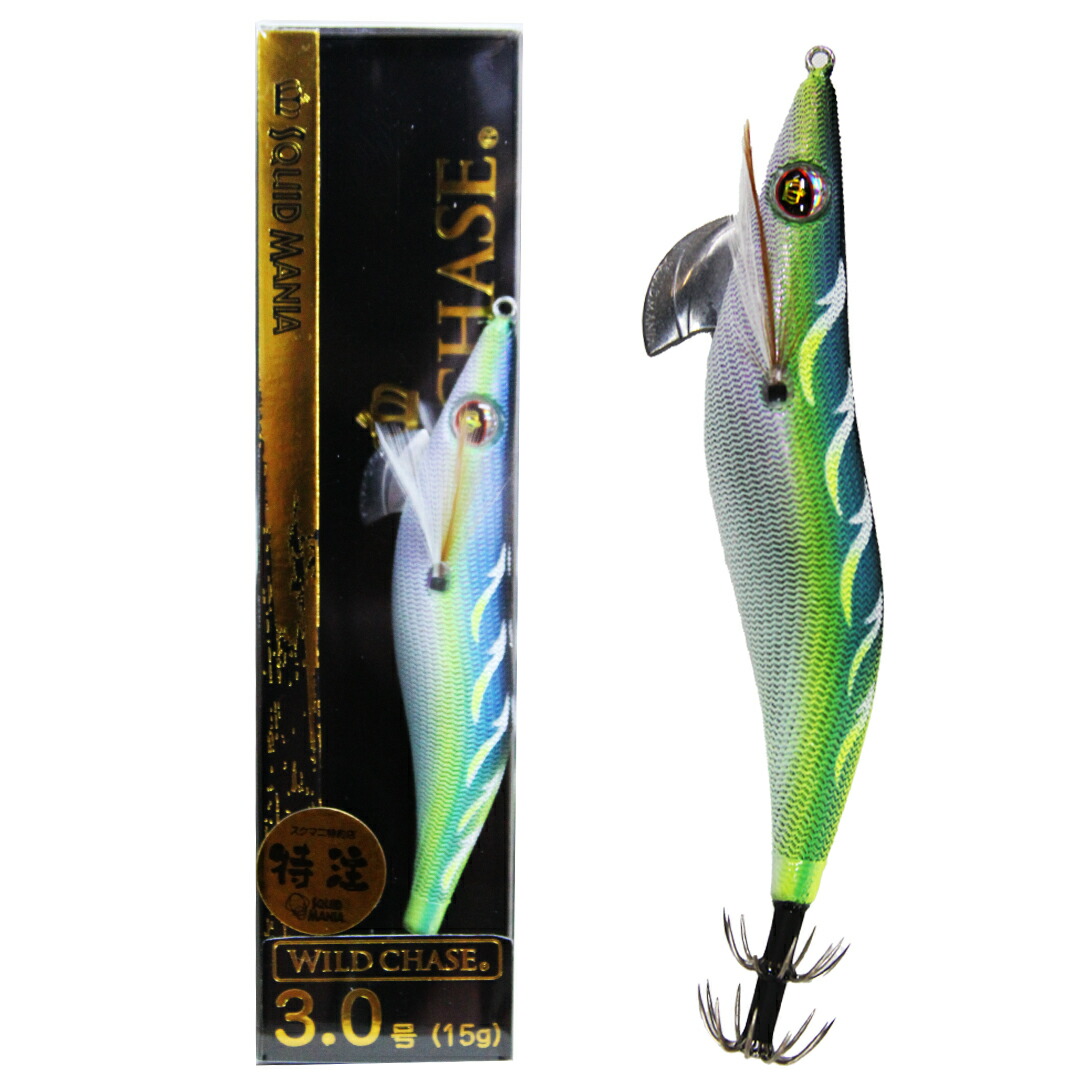 楽天市場】SQUID MANIA スクイッドマニア WILD CHASE ワイルドチェイス