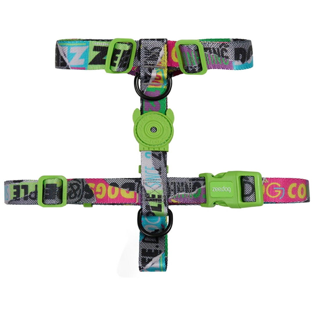 zee.dog ジードッグ H-HARNESS/Hハーネス MANIFESTO(マニフェスト) サイズL (大型犬用) 999503　 Zee.Townコレクション 【ポイント5倍】【5月末まで】