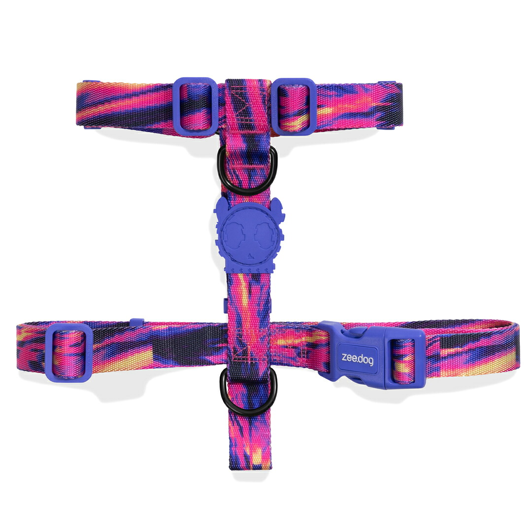 zee.dog ジードッグ H-HARNESS/Hハーネス ERROR#500(エラー#500) サイズL (大型犬用) 999824　 GLITCH COLLECTION グリッチコレクション 【ポイント5倍】【5月末まで】