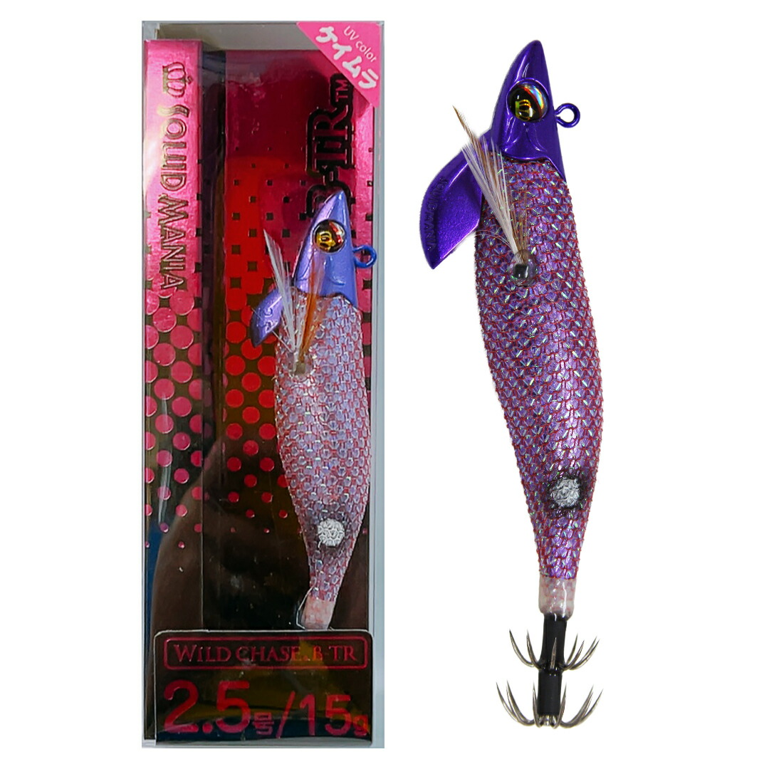 楽天市場】【スクイッドマニア】ワイルドチェイスB-TR 3.5号 ＃煌