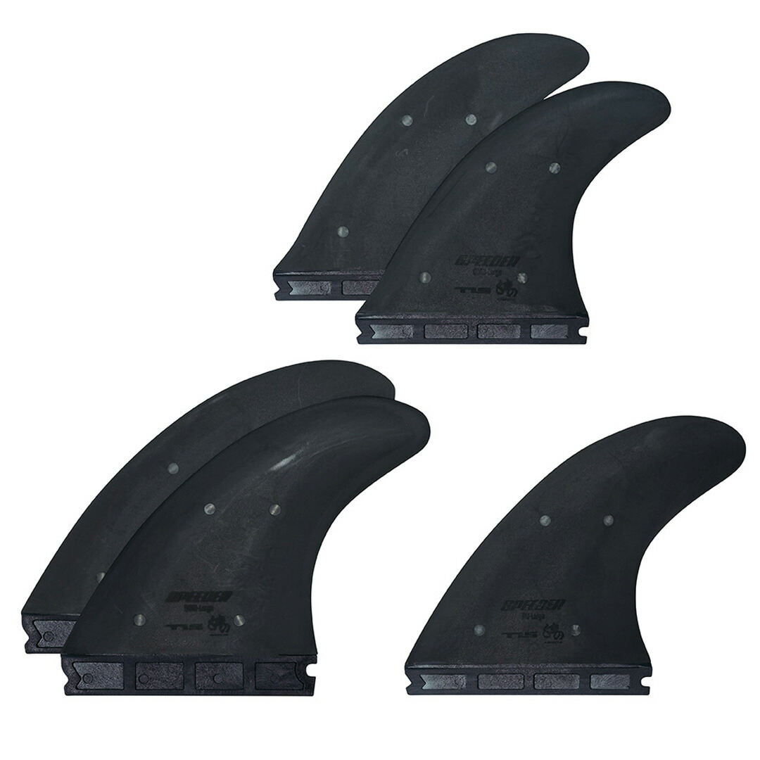 楽天市場】TLS SPEEDER FIN TRI-QUAD LARGE SET FUTURE 5枚セット