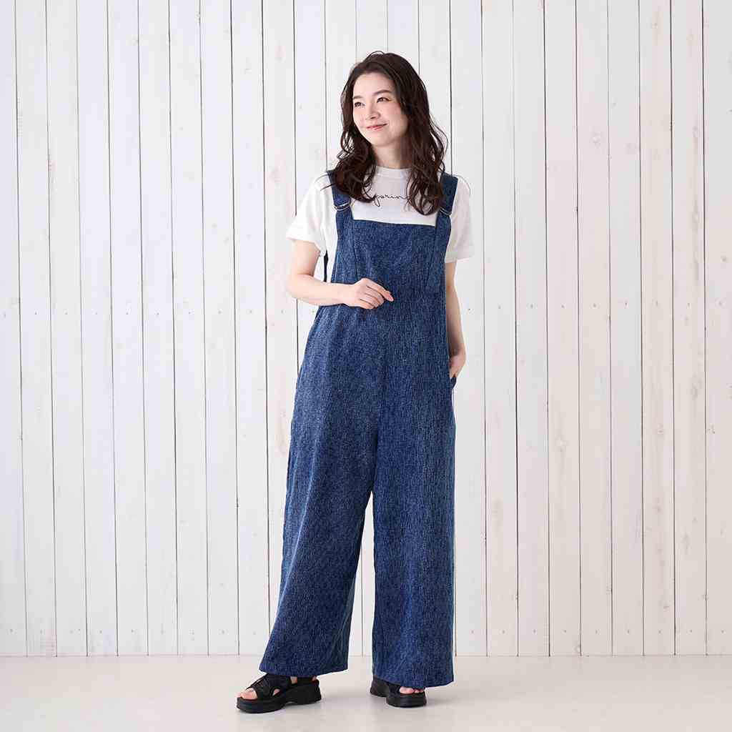 TMC 【Shanti Shanti】サロペット バスケット　インディゴ　 10725-143-051　 レディースパンツ[春夏]2026SS　 【ポイント5倍】【5月末まで】